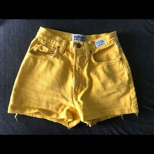 90s Vintage High Waisted Denim Shorts